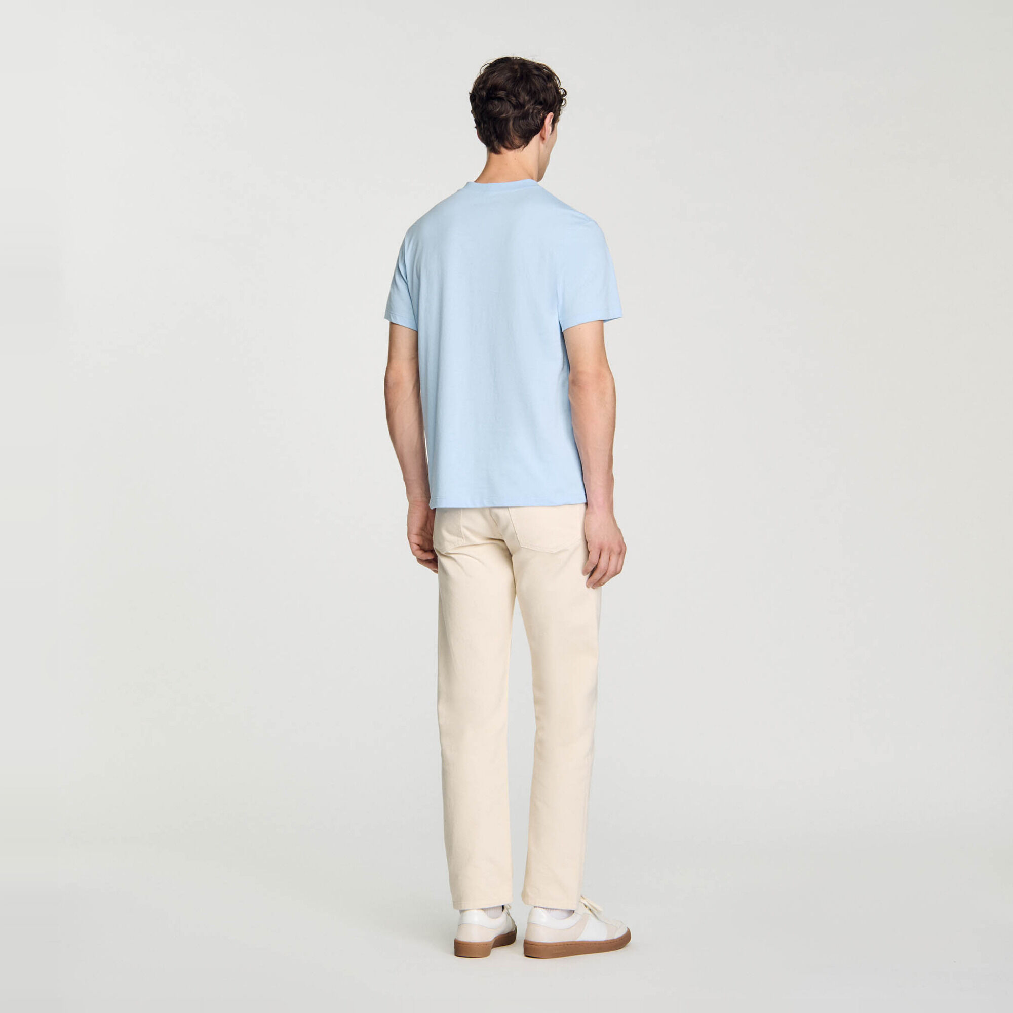 T-shirt with Square Cross patch