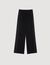 Wide-leg satin side stripe trousers