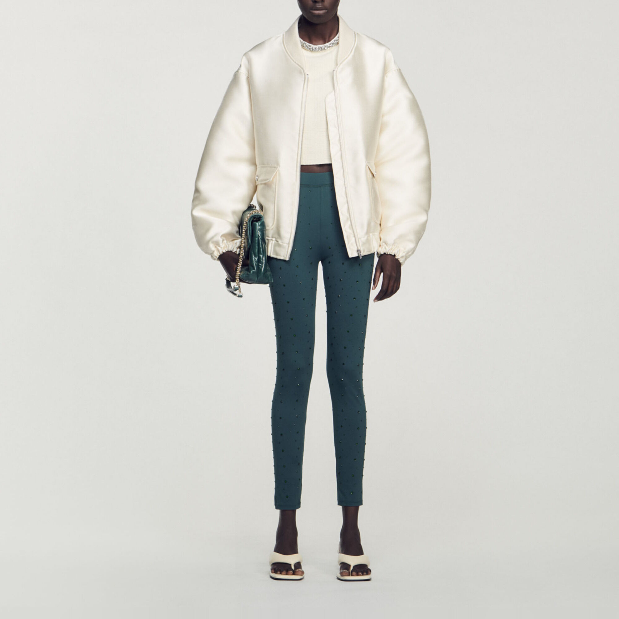 Oversized bomber jacket