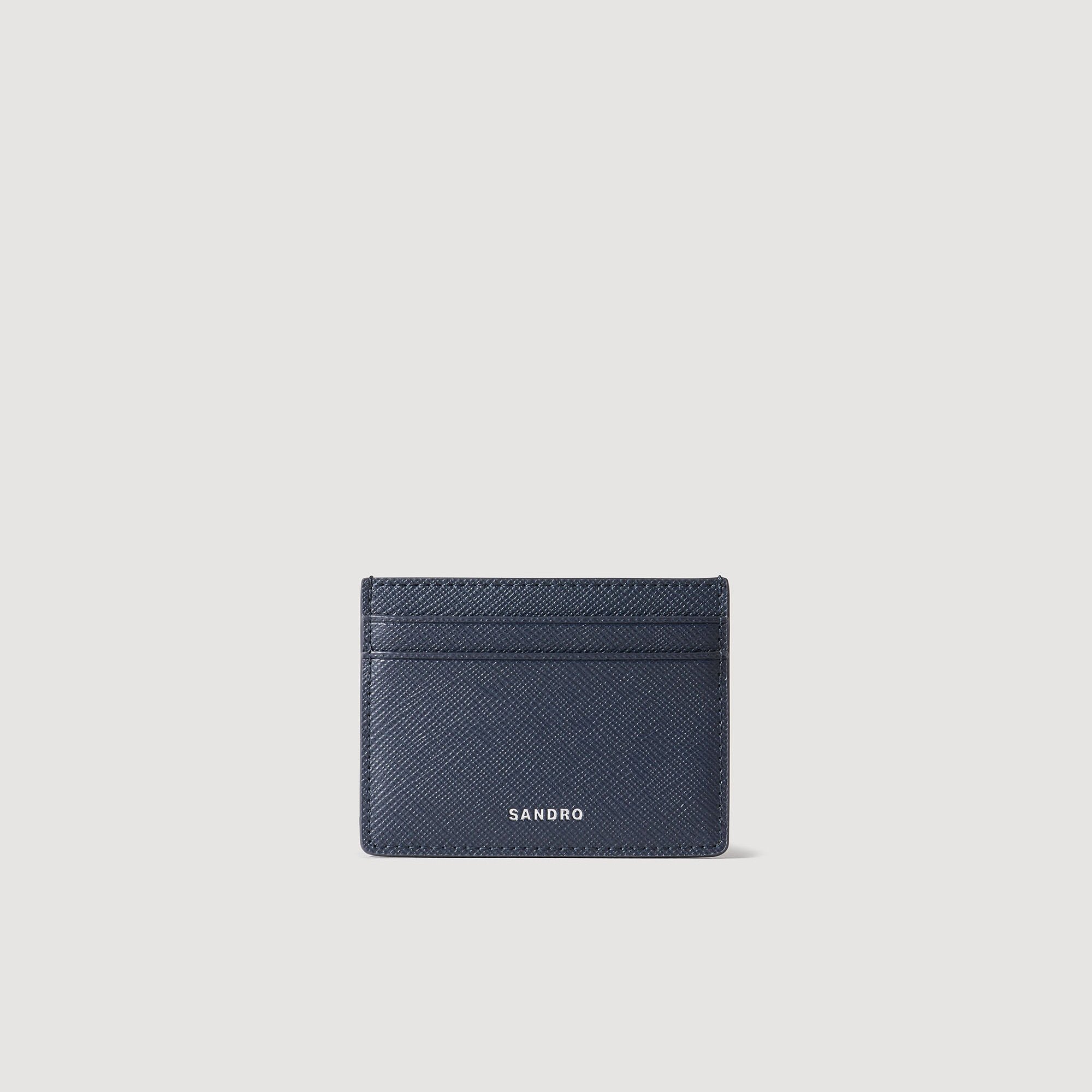 Reconstituted leather cardholder