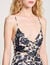 Floral print maxi dress