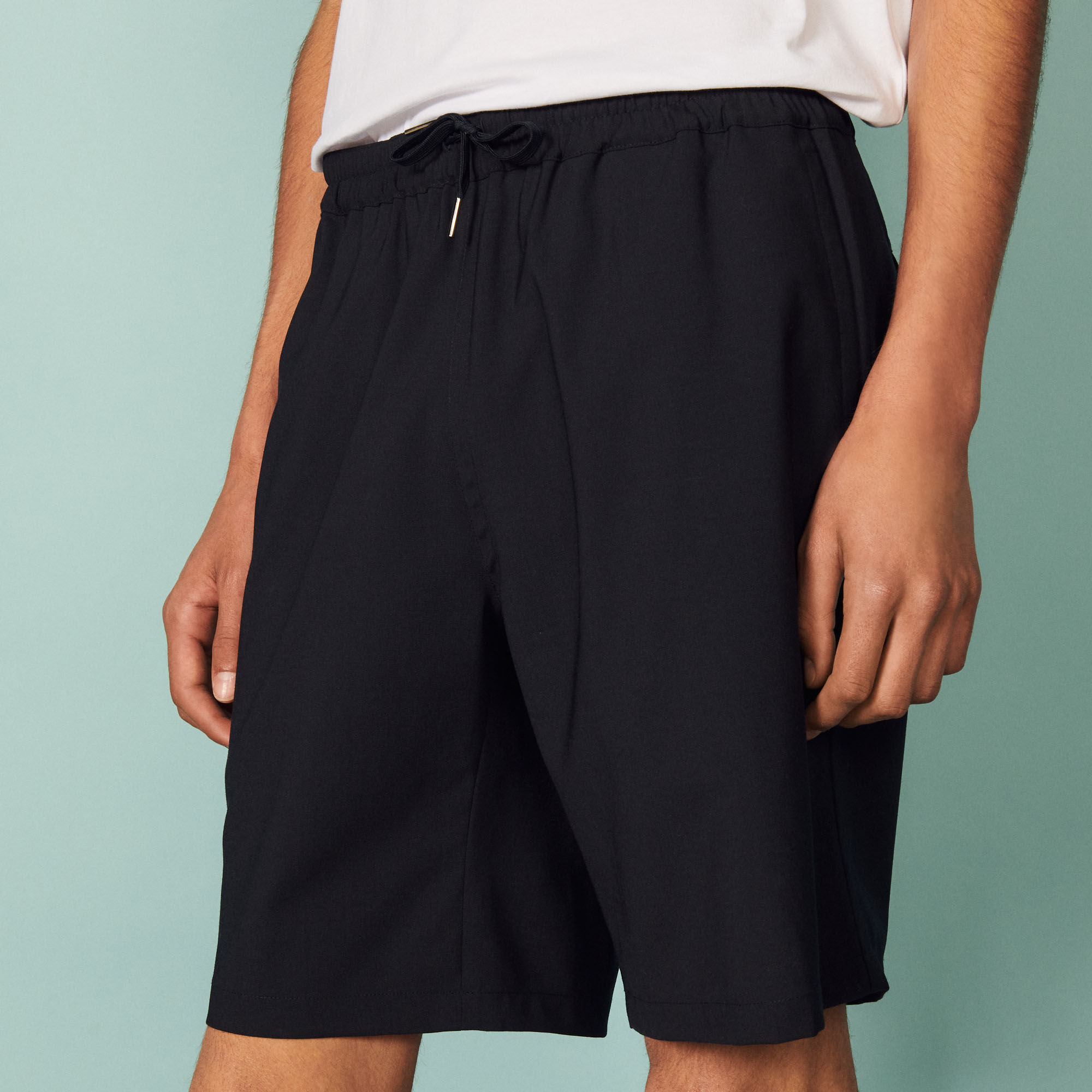 Shorts with elasticated waist