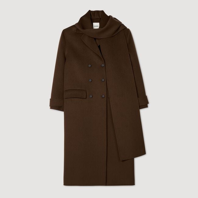 Oversized wool coat