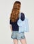 Crochet small leather goods