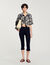 Floral motif shirt