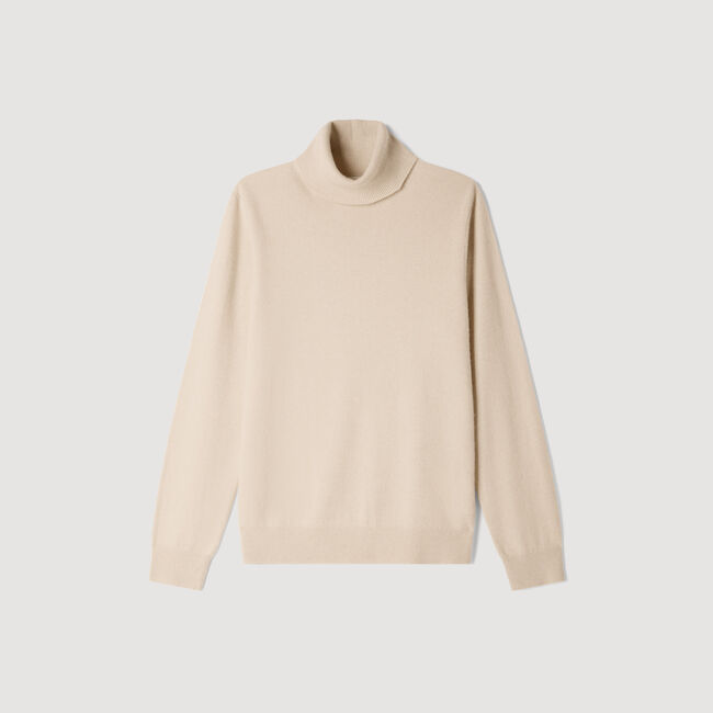 Roll neck cashmere jumper - Men | Sandro