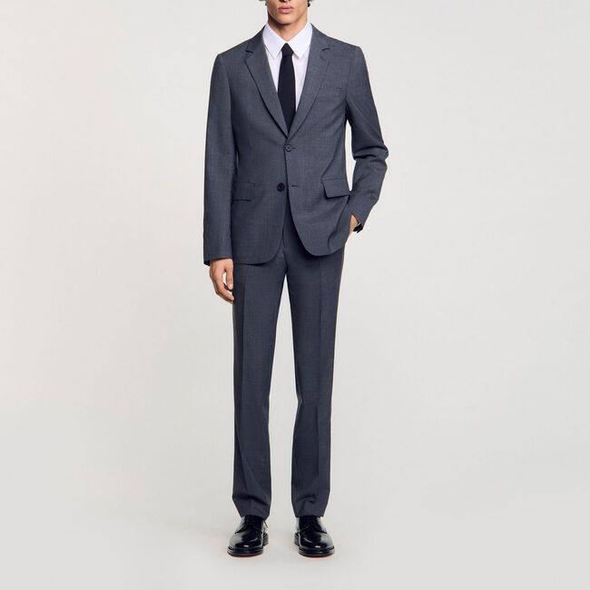 Wool suit jacket - Men | Sandro
