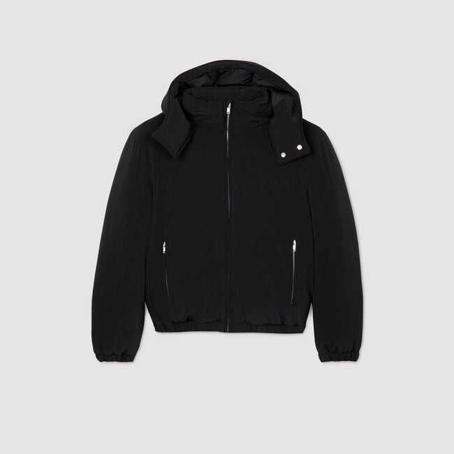 Puffer jacket with hood