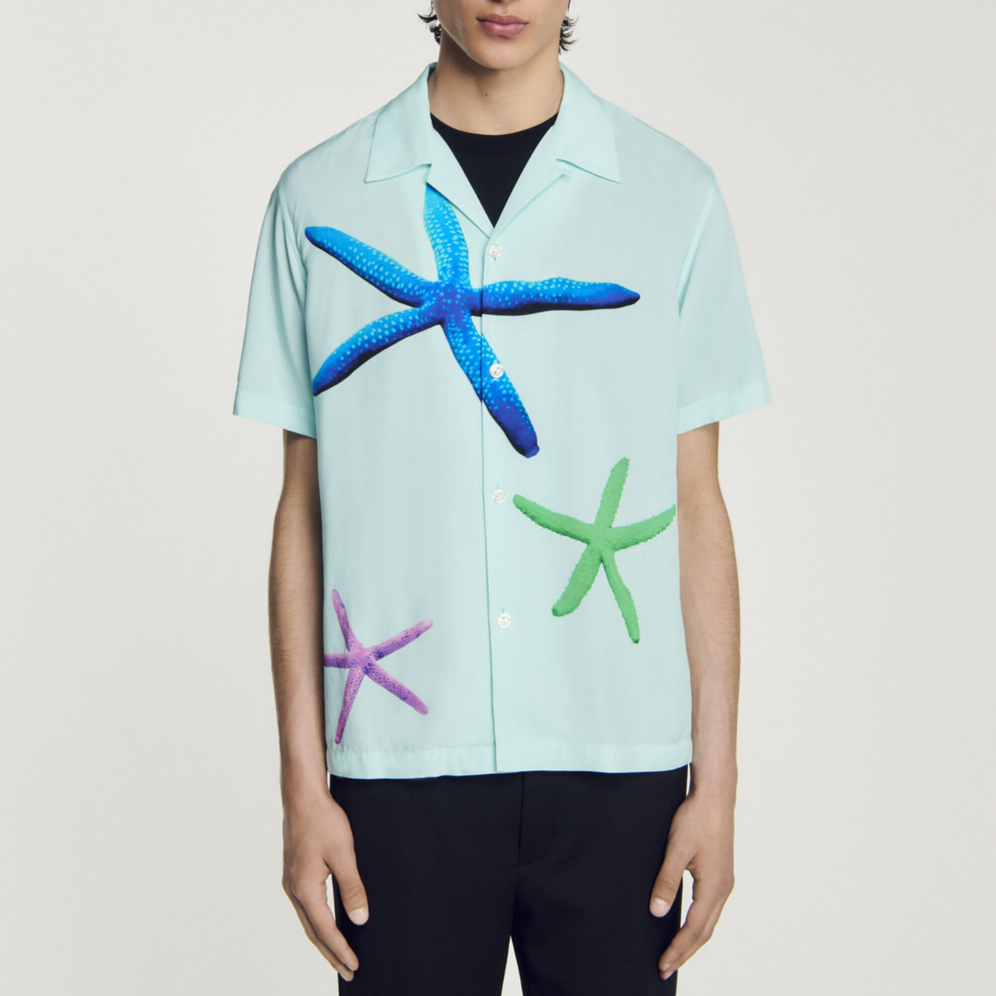 Starfish printed shirt