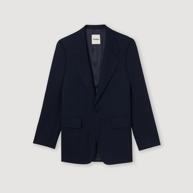 Wool suit jacket