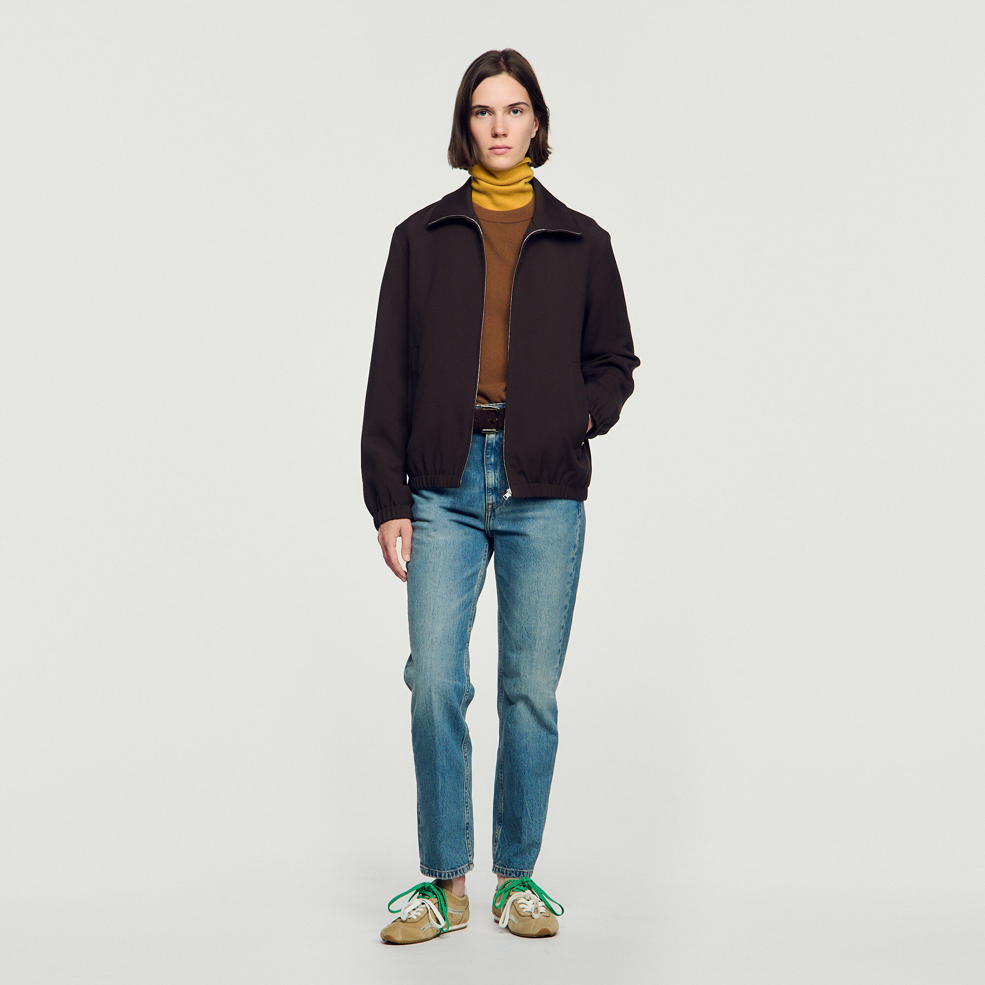 Wool zip-up jacket - Mixte | Sandro