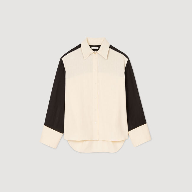 Two-tone shirt