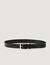 Vegetable-tanned leather belt - Men | Sandro