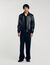 Plain leather jacket