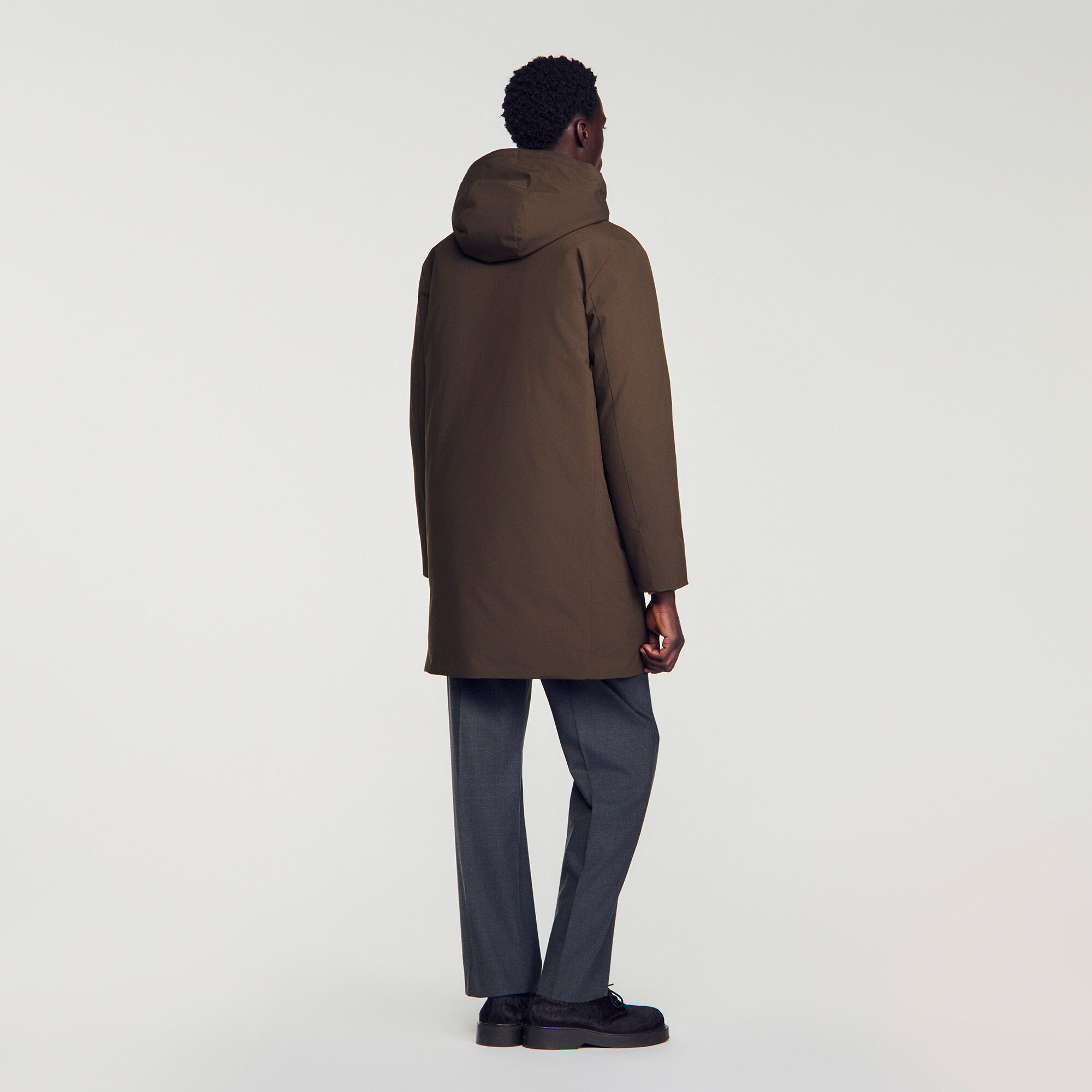 Zip-up hooded parka - Men | Sandro
