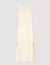 Fringed knit maxi dress