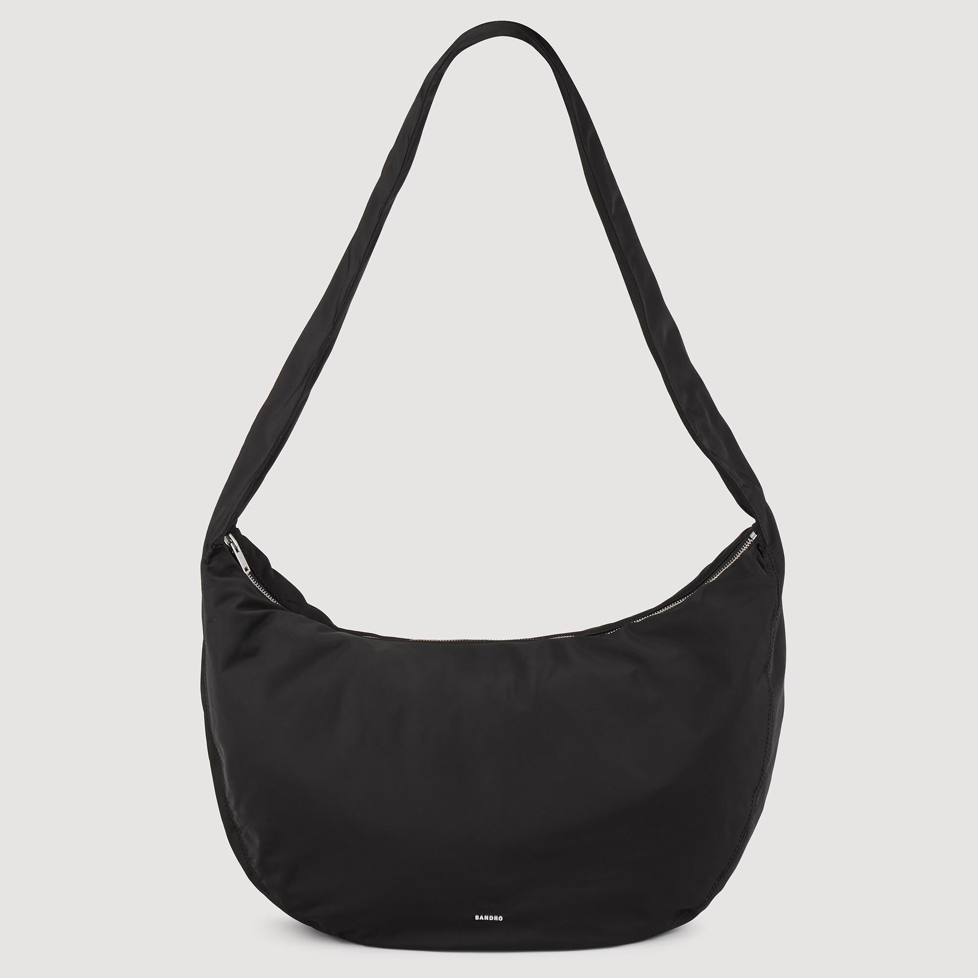 Large nylon hobo bag