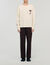 Wool jumper with flower detail - Men | Sandro