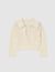 Sailor-neck wool jumper