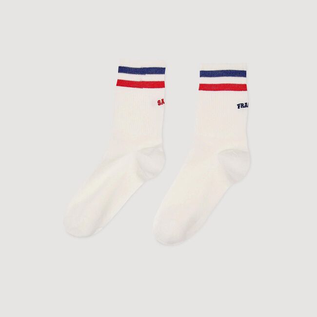 Tricolour socks