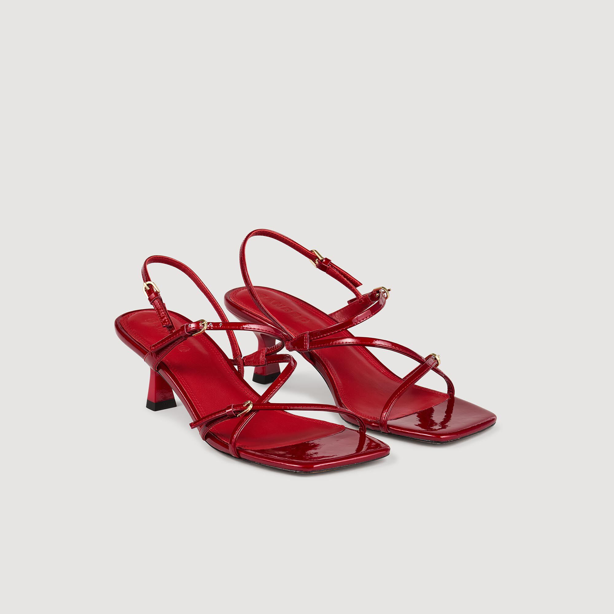 Sandals with straps