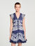 Short bandana-motif dress