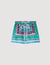 Short floral print shorts