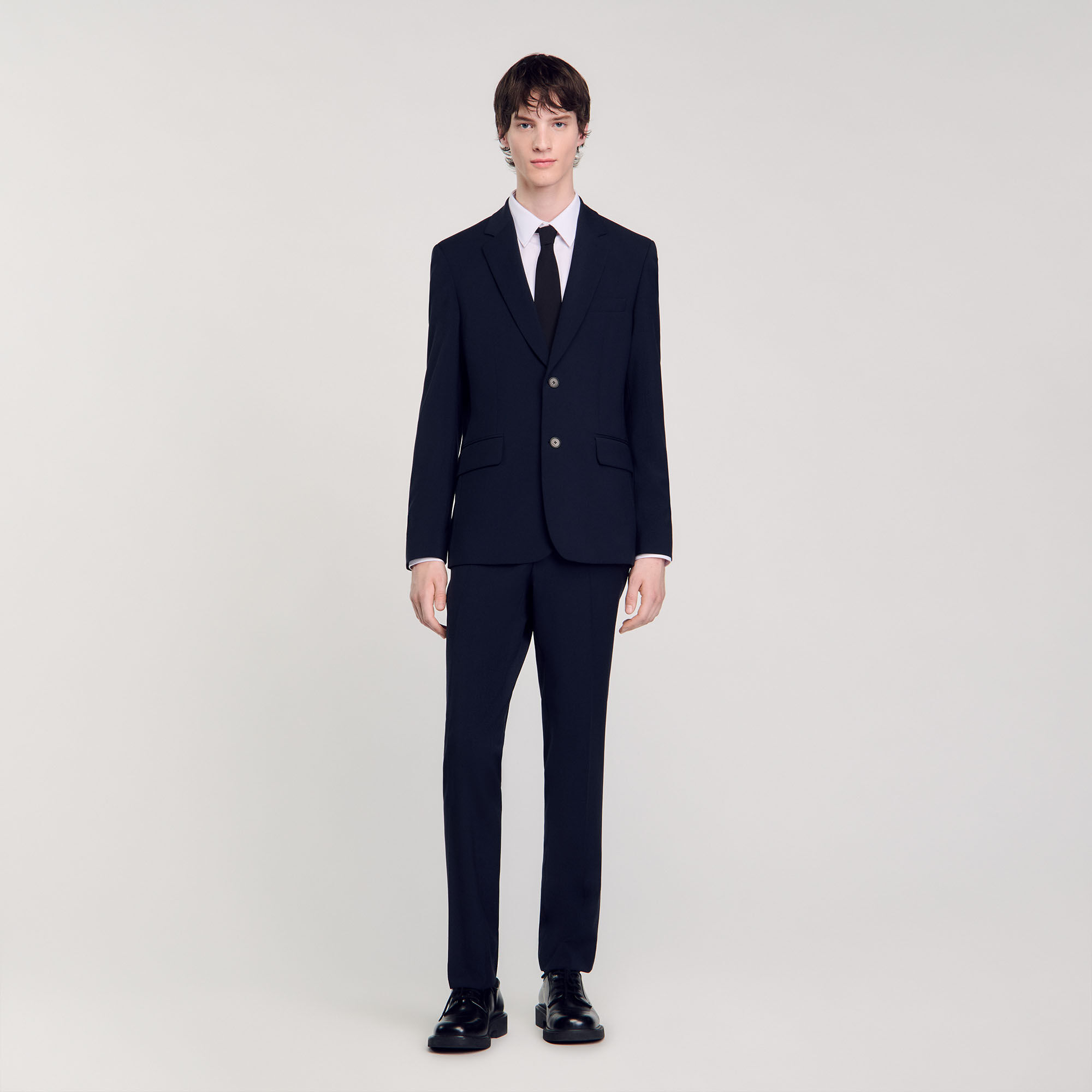 Sandro blue blazer online