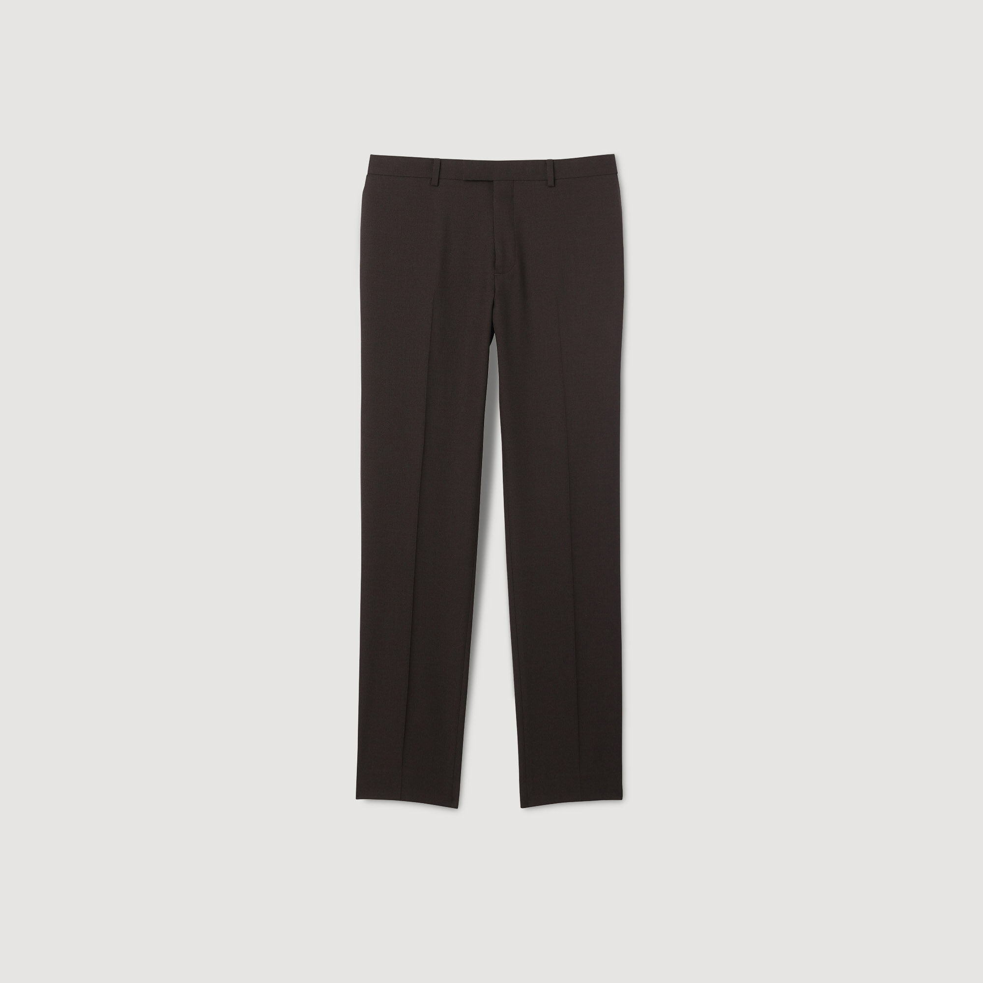 Wool suit trousers