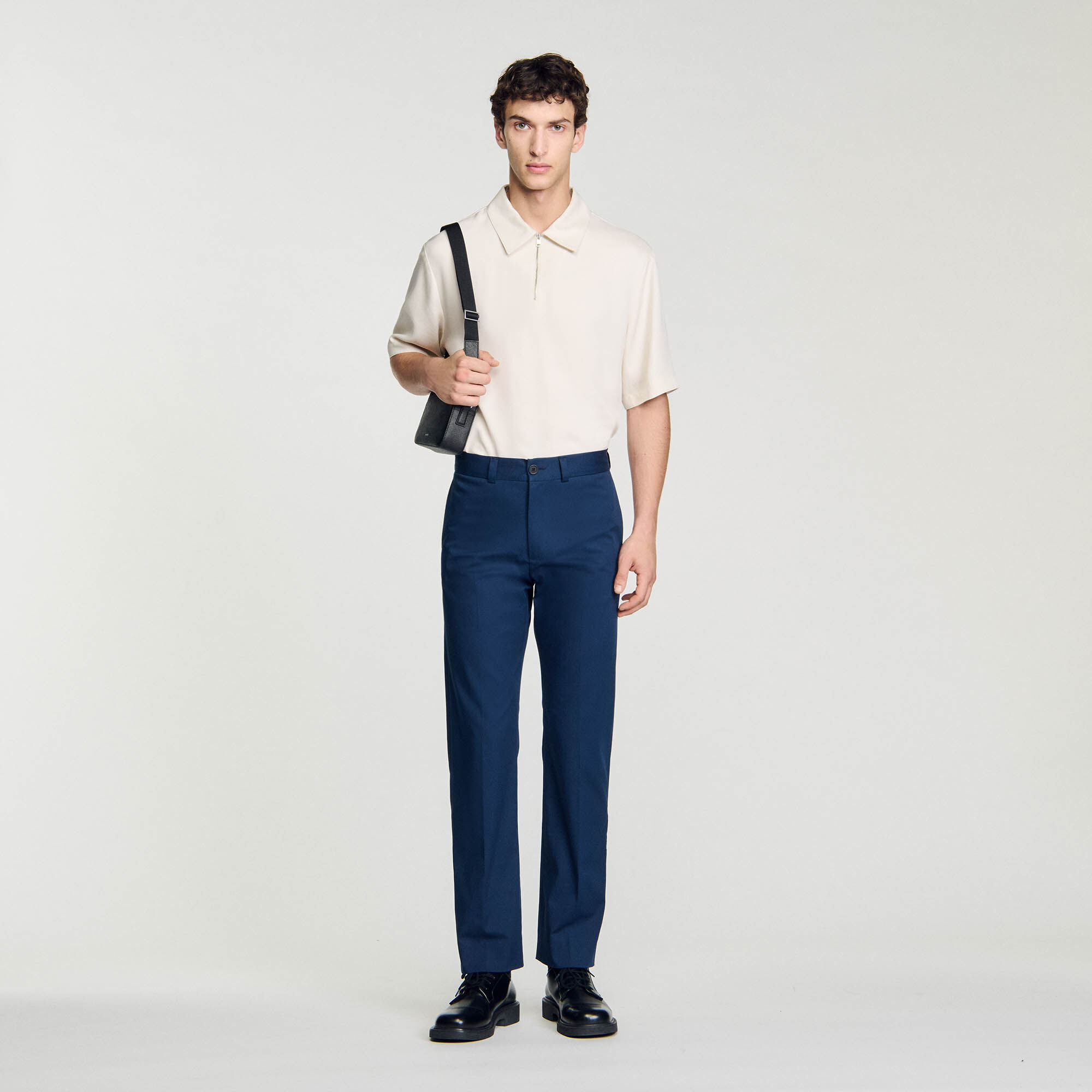 Straight-leg chinos