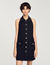 Peter Pan collar short dress