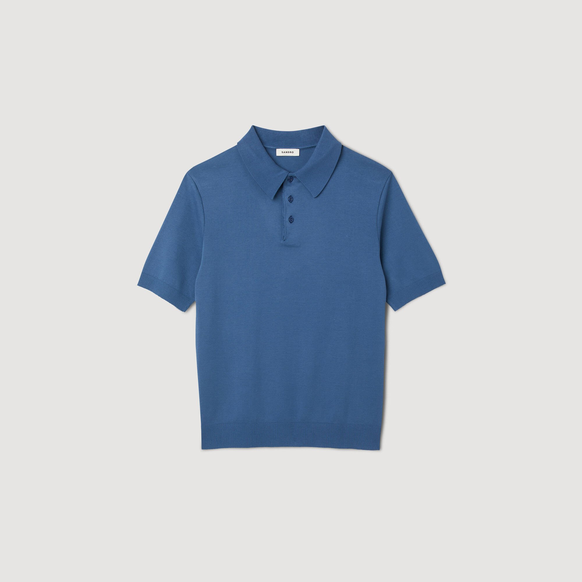 Cotton polo shirt
