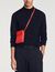 Small smooth leather shoulder bag