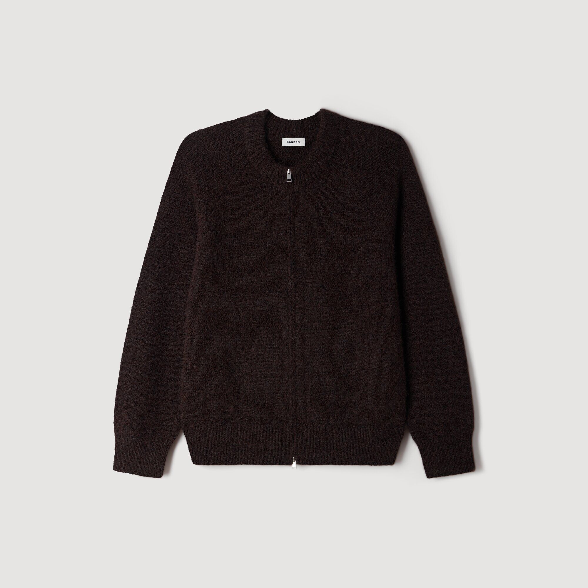 Zip-up bomber cardigan - Men | Sandro
