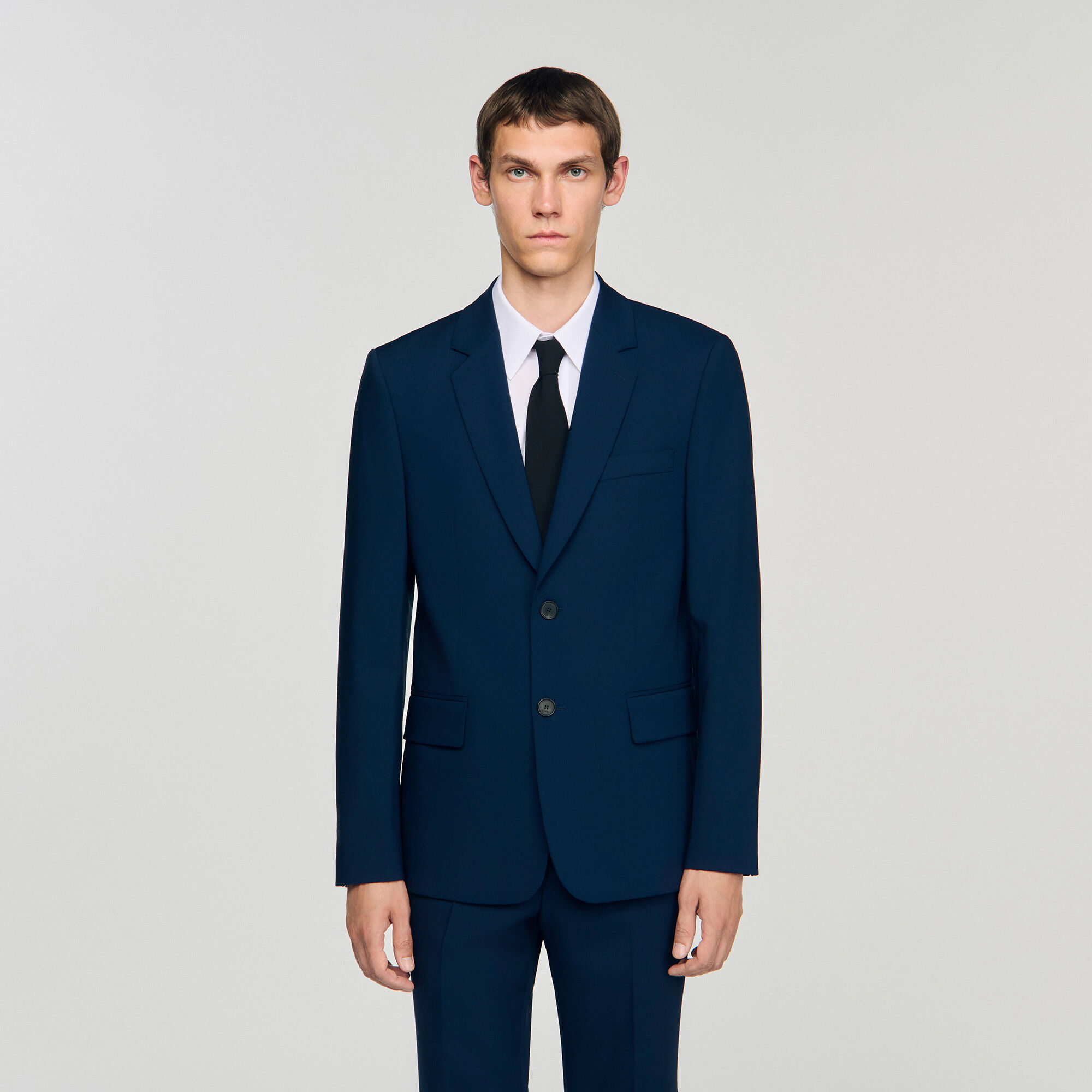 Wool suit jacket