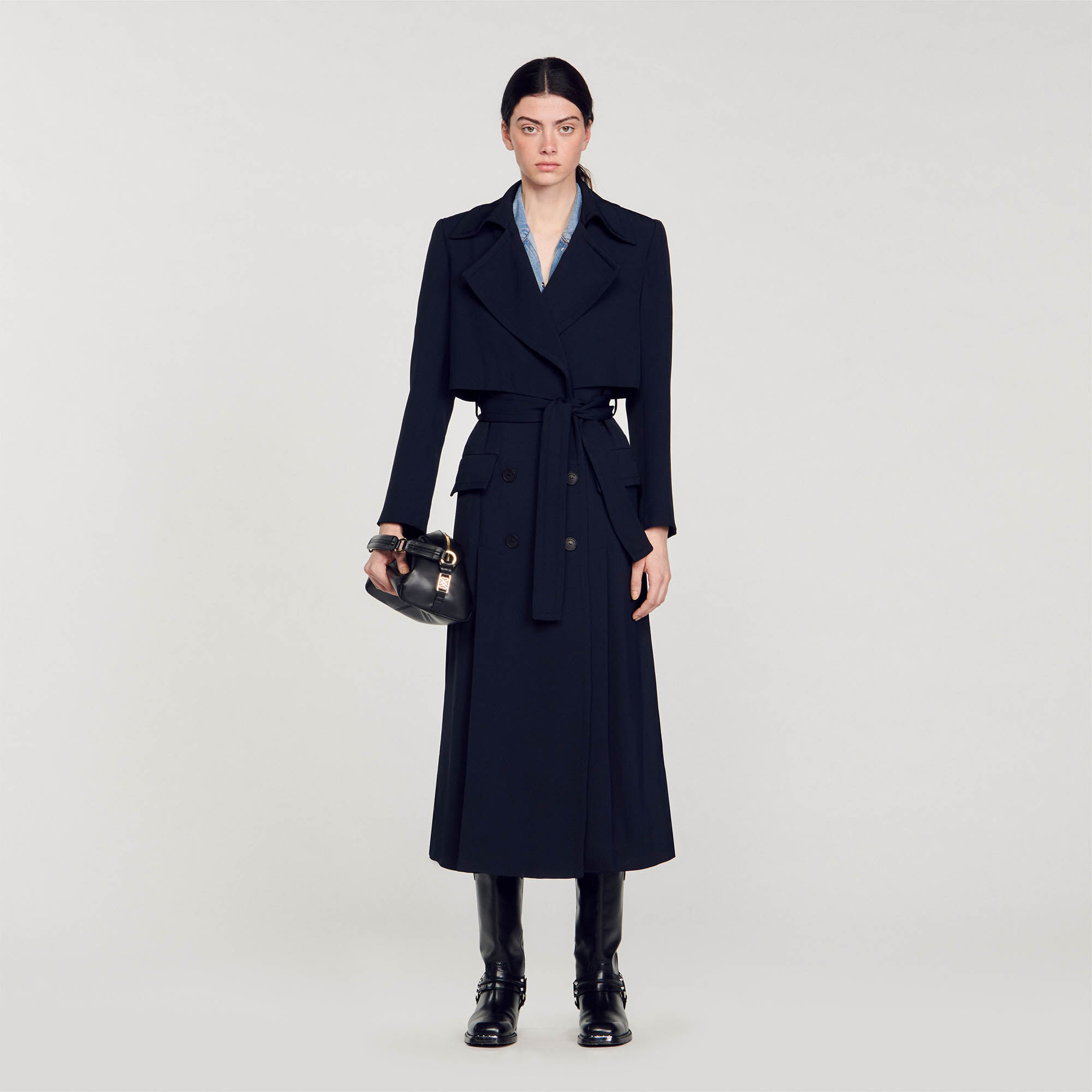 Coat sandro deals