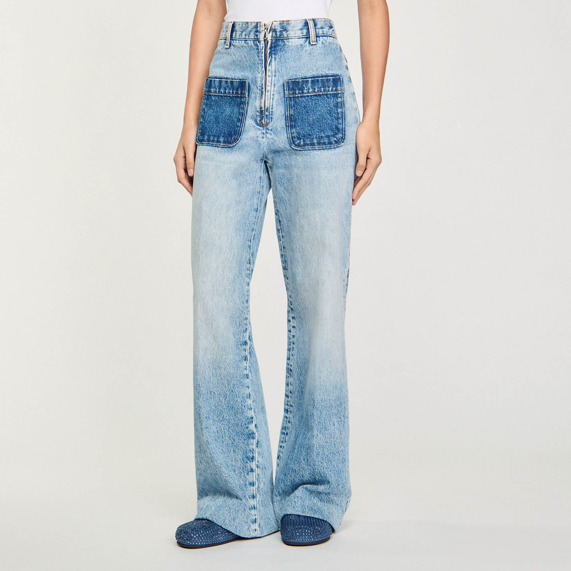 High-rise jeans