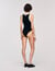 Two-tone knit bodysuit
