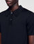 Short-sleeve knitted polo shirt