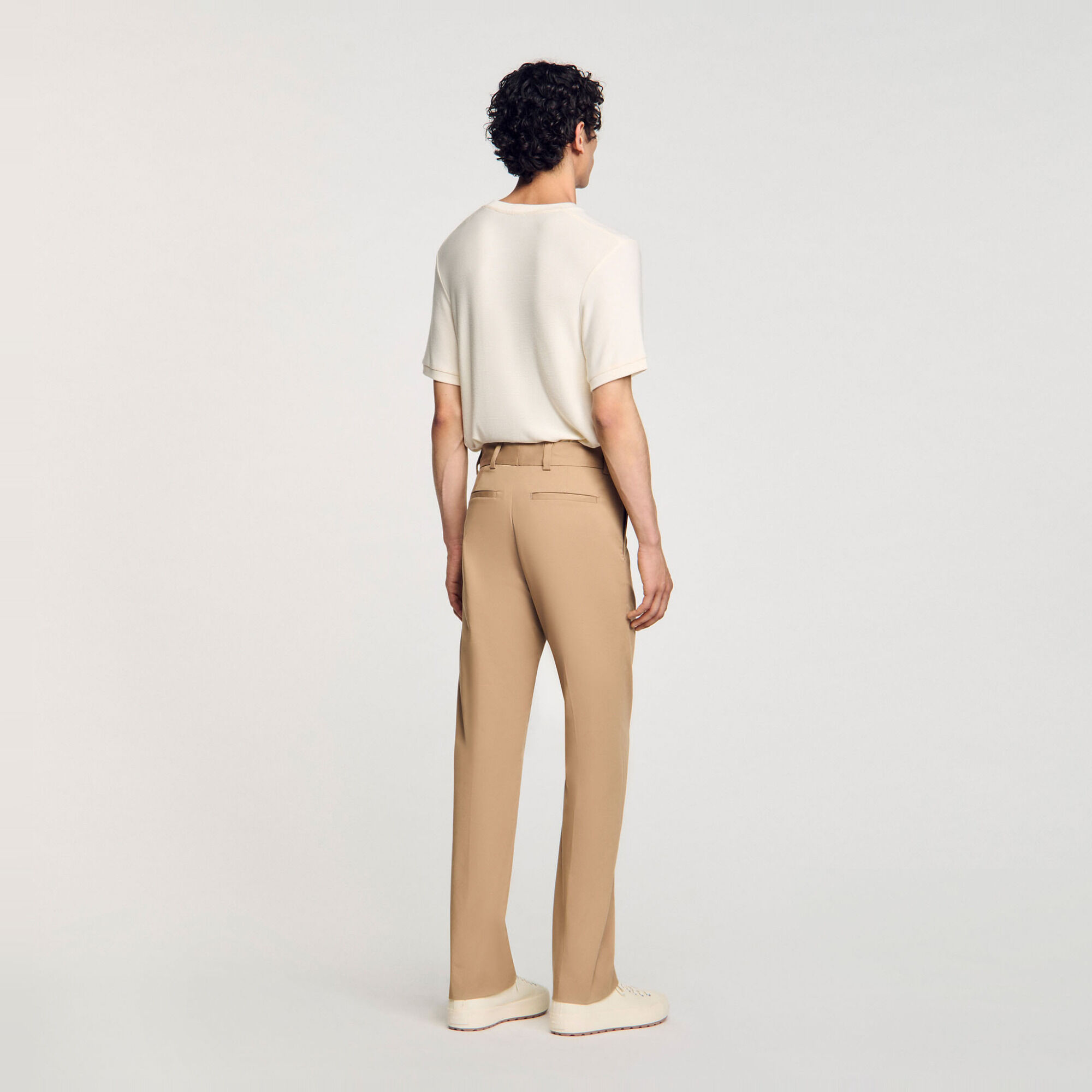 Straight-leg chinos