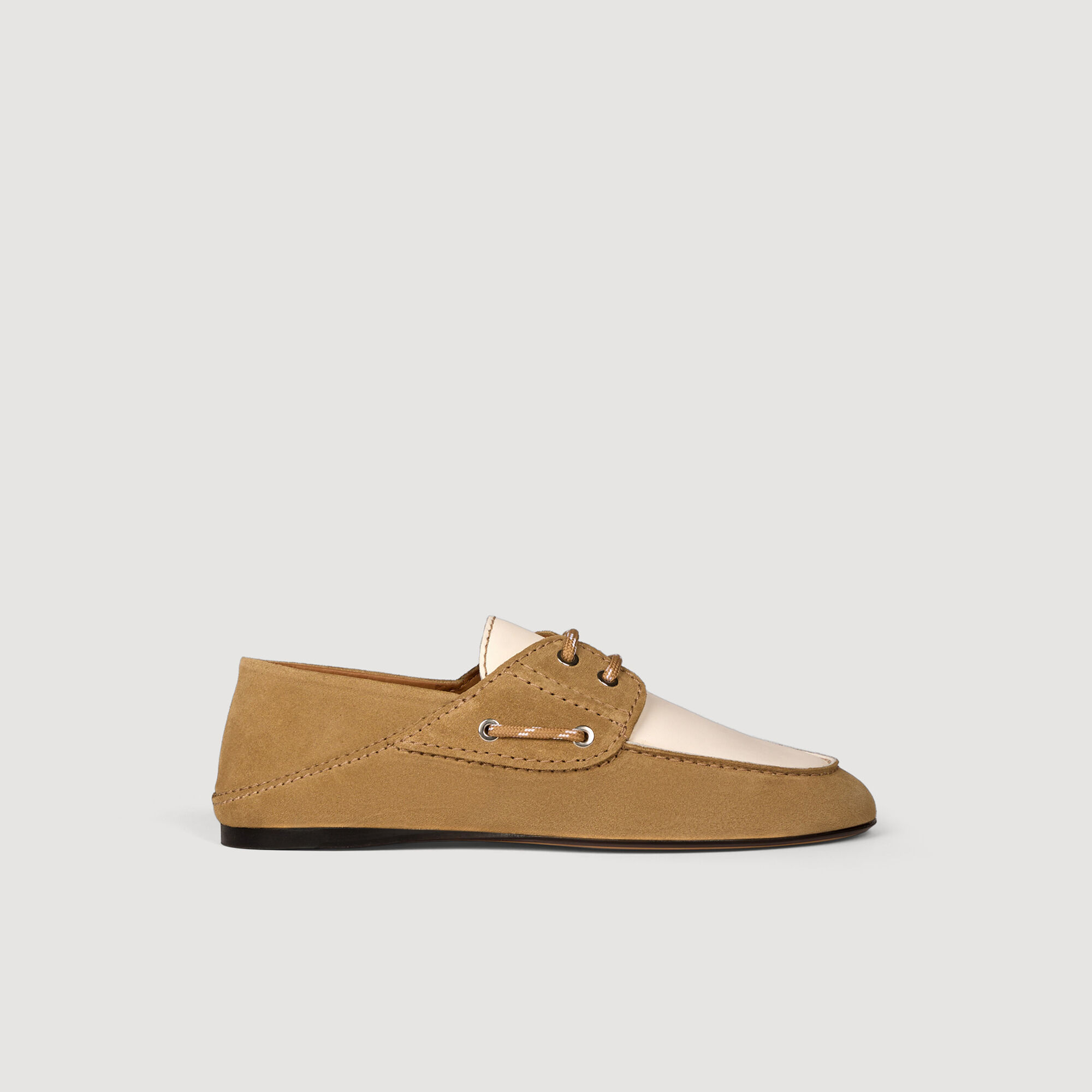 Suede boat shoes