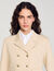 Cropped buttoned jacket