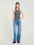 Vest top with American armholes