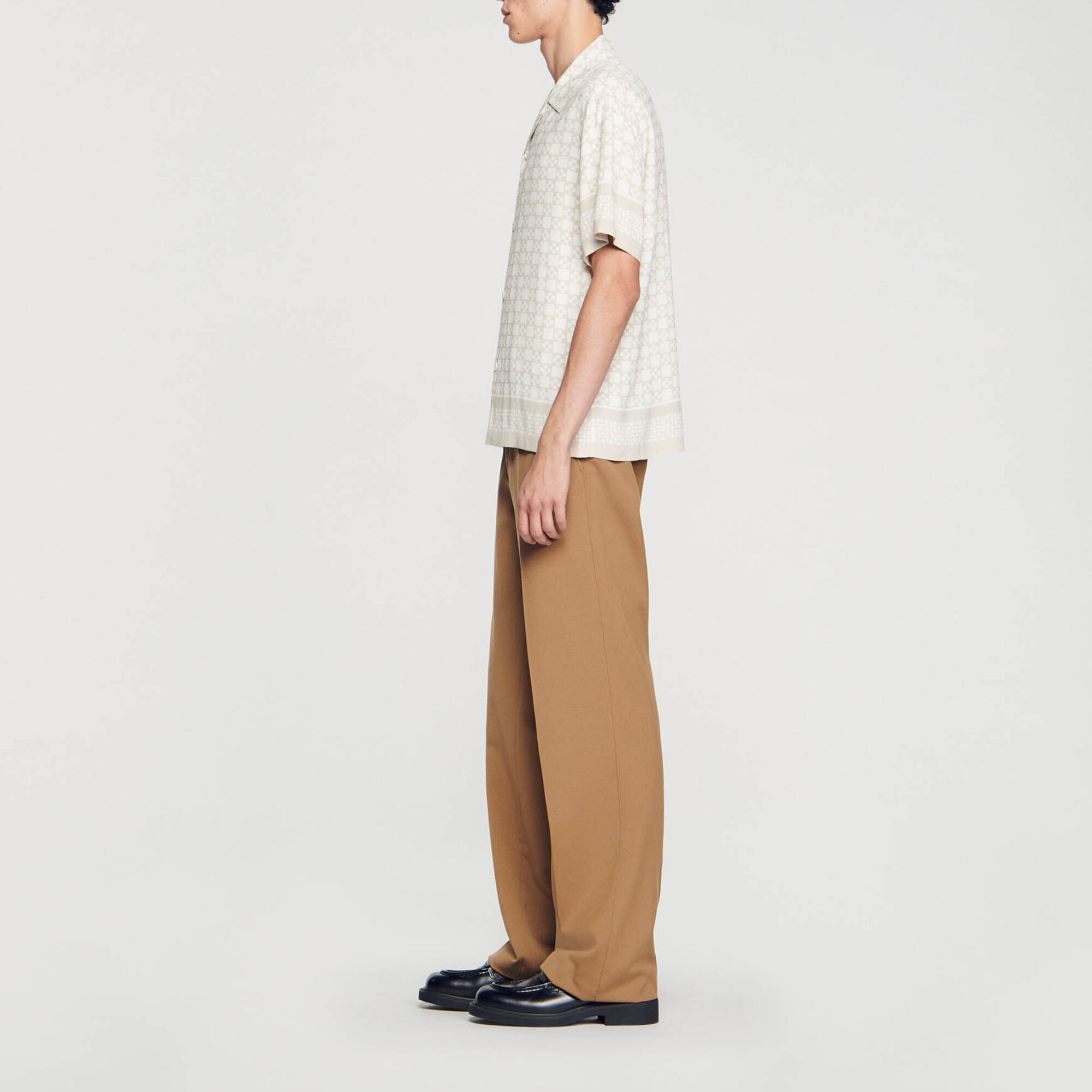 Square Cross short-sleeved shirt