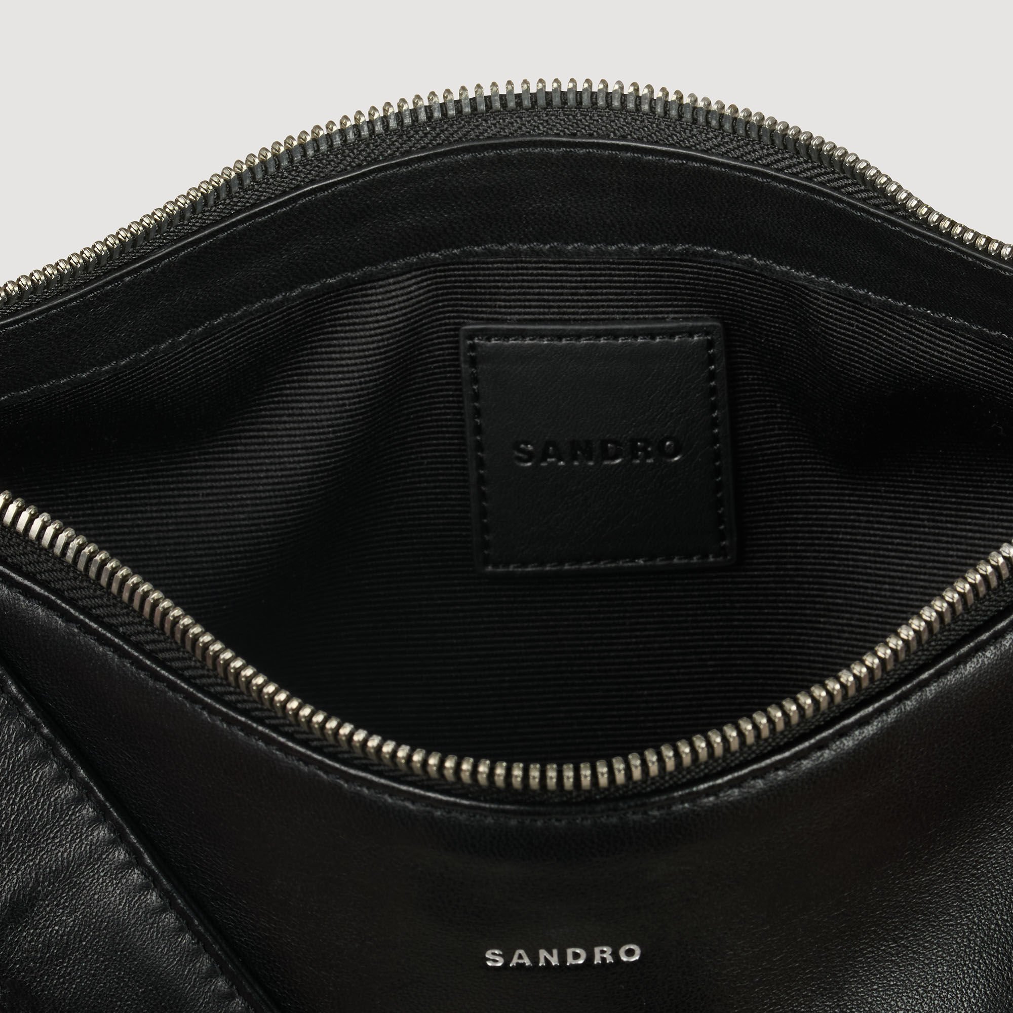 Small leather hobo bag