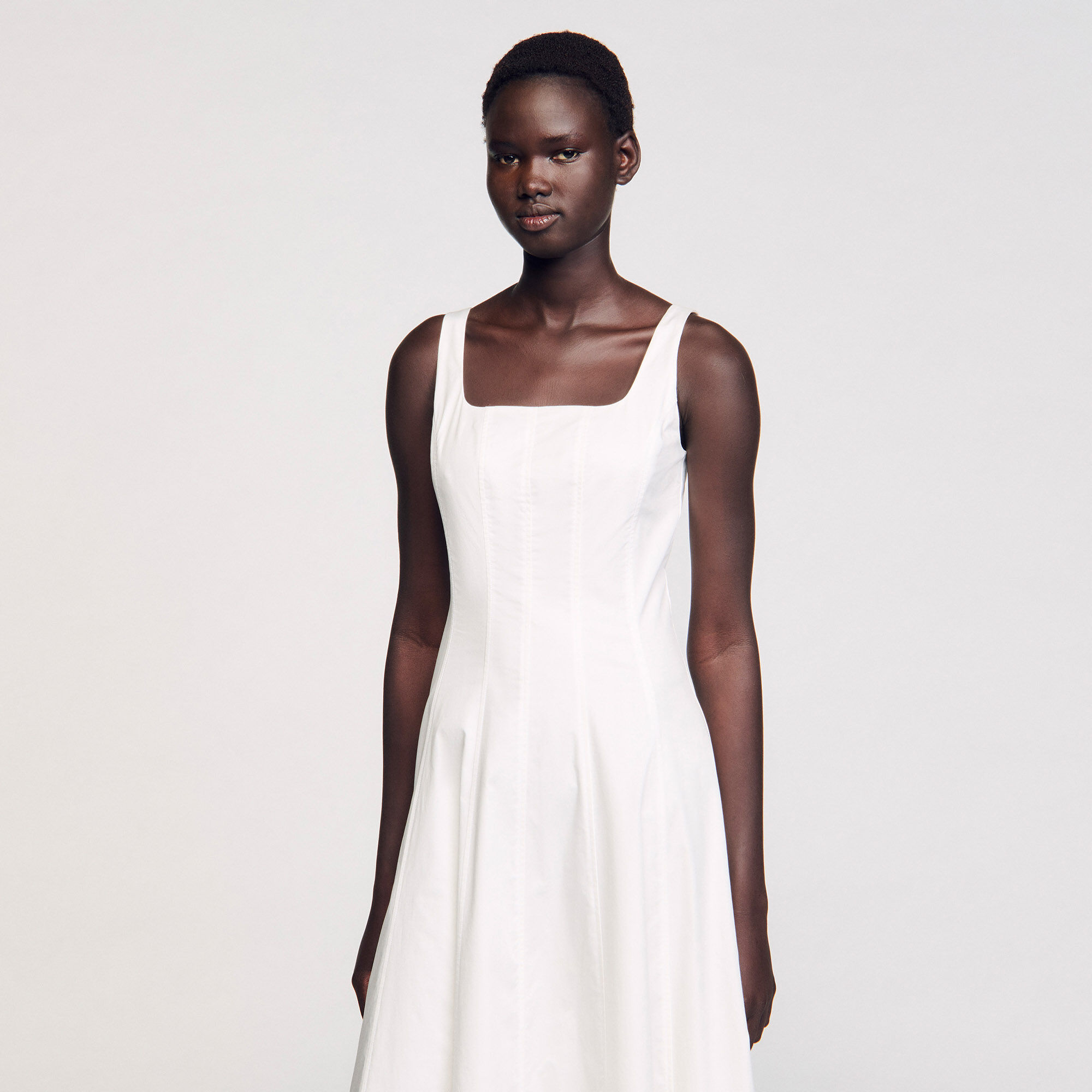Flared long dress
