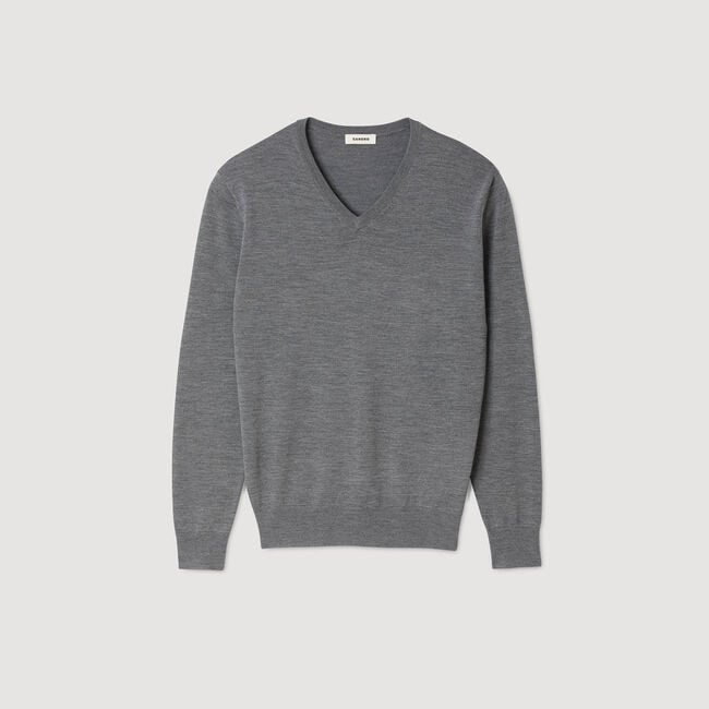 Fine wool jumper