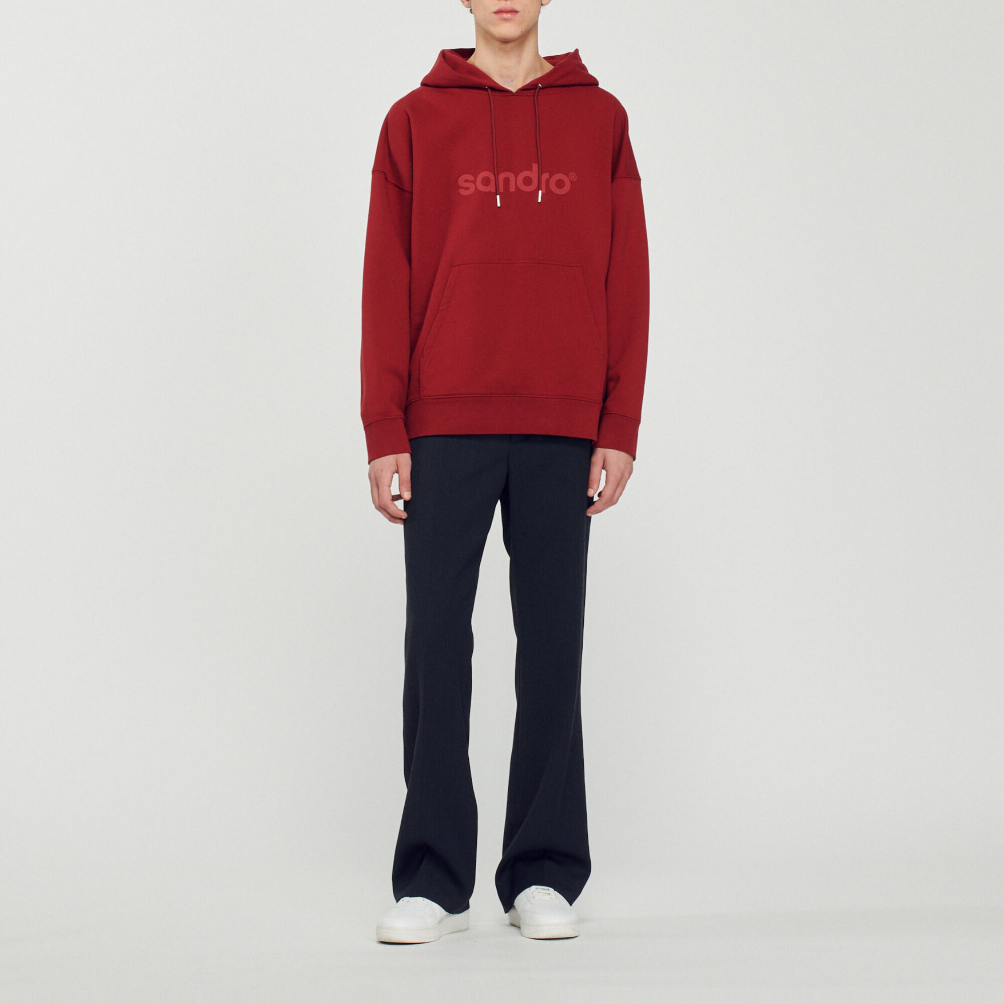 Oversized logo hoodie