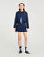 Tailored pleated shorts
