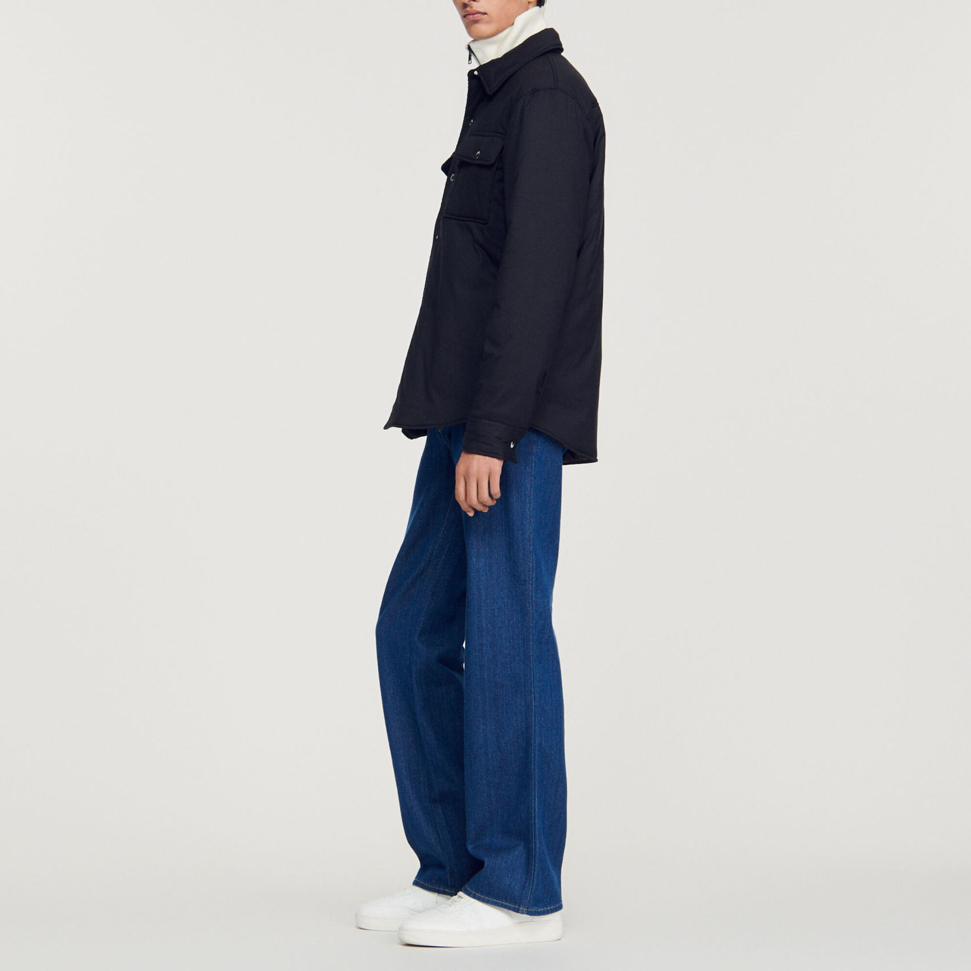 Technical fabric jacket